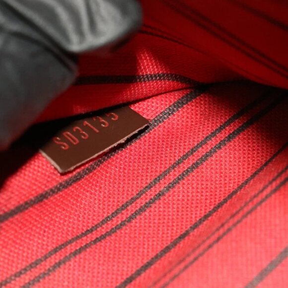 Louis Vuitton Damier Ebene Neverfull Pouch SD3135 - Picture 11 of 13